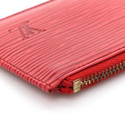 Louis Vuitton Epi Key Pouch Castillan Red 10 of 10