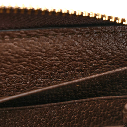 Gucci GG Supreme Monogram Web Ophidia Zip Around Wallet Brown 7 of 8