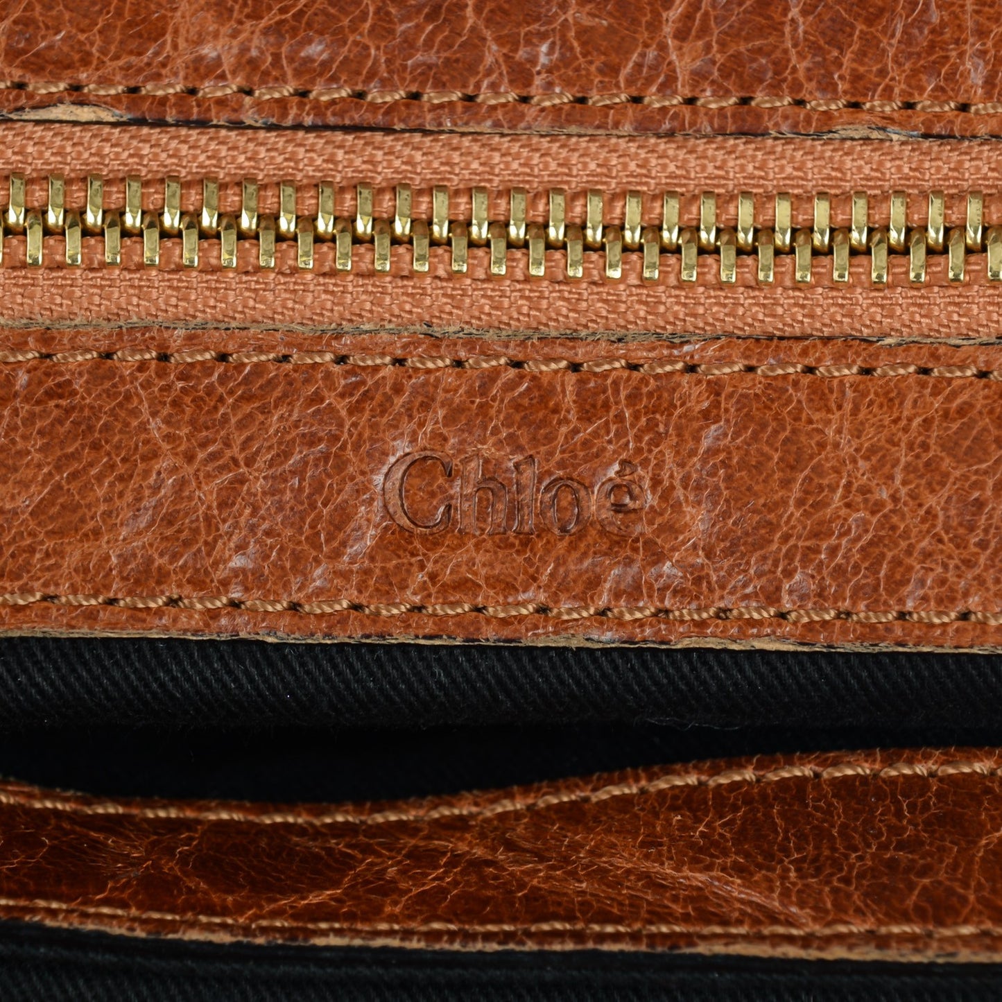 Calfskin Medium Ethel Satchel Tan