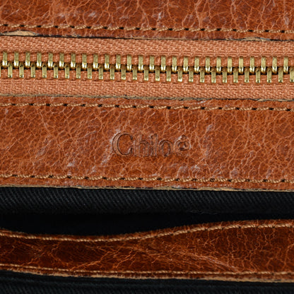 Chloe Calfskin Medium Ethel Satchel Tan 7 of 12