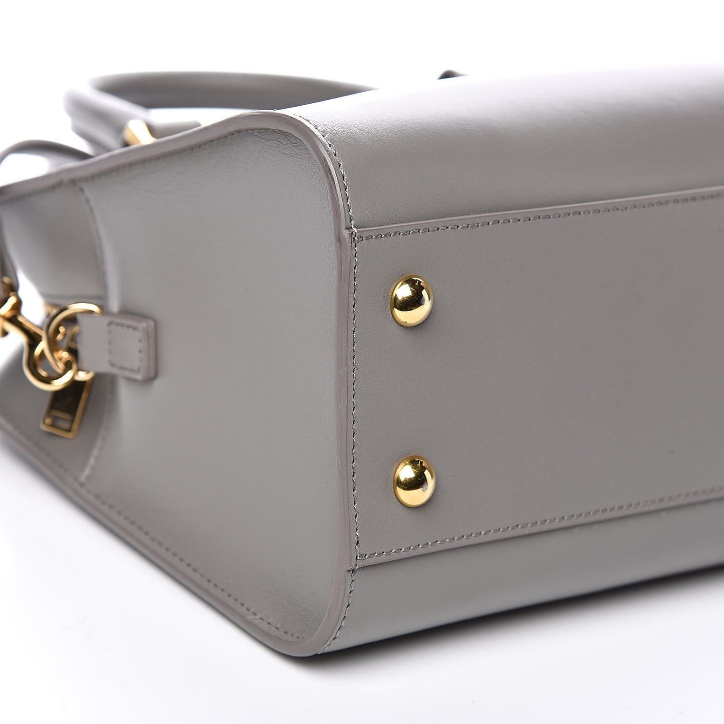 Calfskin Monogram Baby Cabas Fog