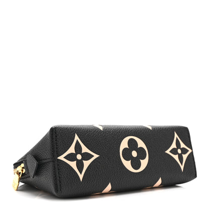 Louis Vuitton Empreinte Monogram Giant Cosmetic Pouch Black Beige 4 of 9