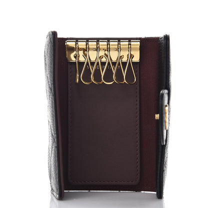 Chanel Caviar Quilted 6 Key Holder Black 5 of 8