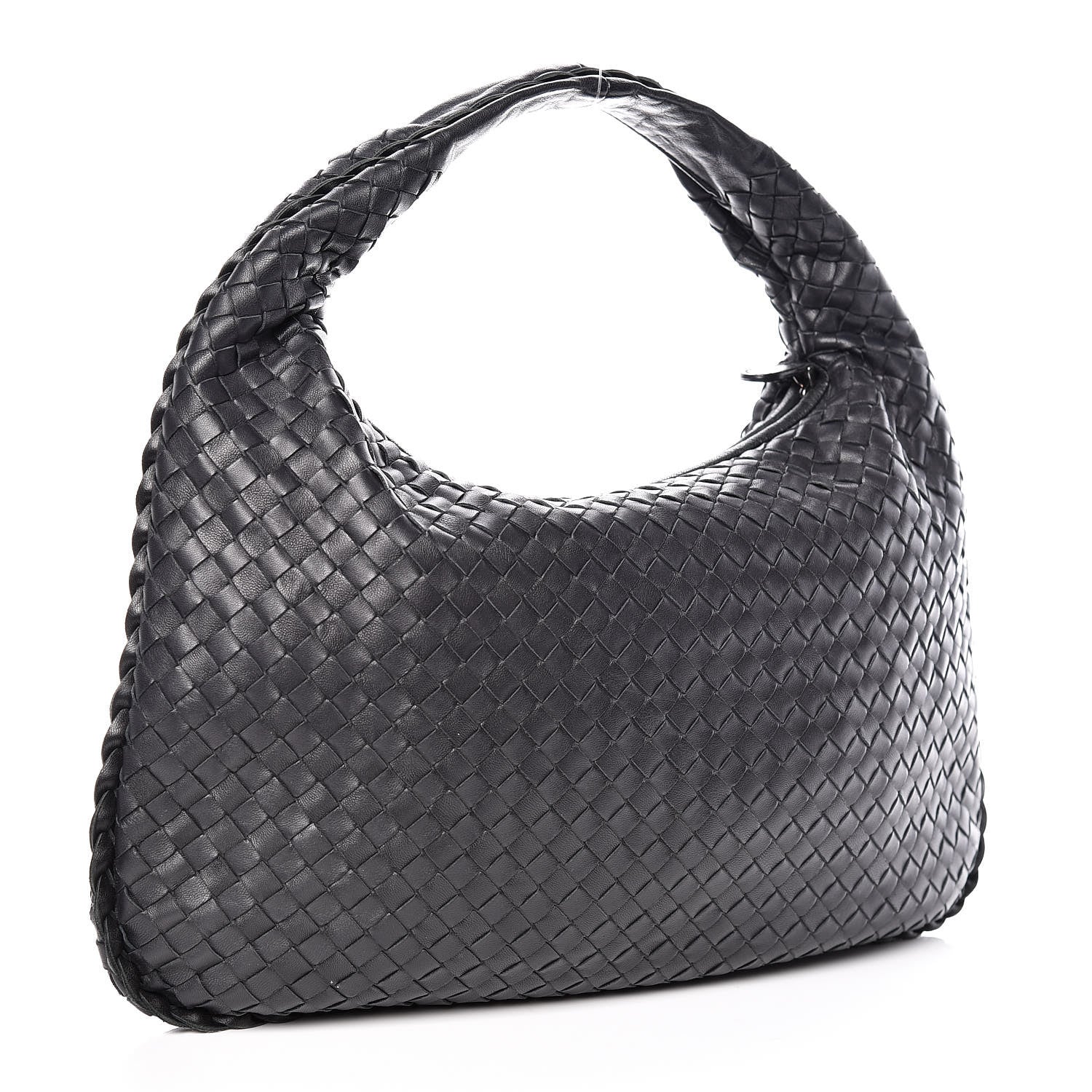Bottega Veneta Nappa Intrecciato Medium Veneta Hobo Black 3 of 10