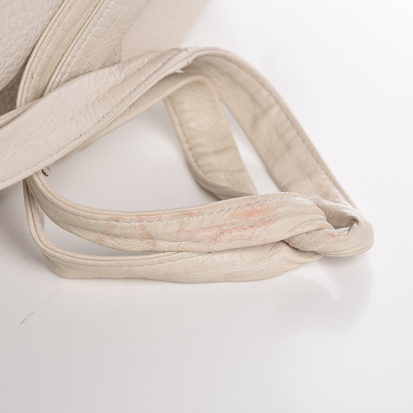 Calfskin Large Jungle Shoulder Bag White