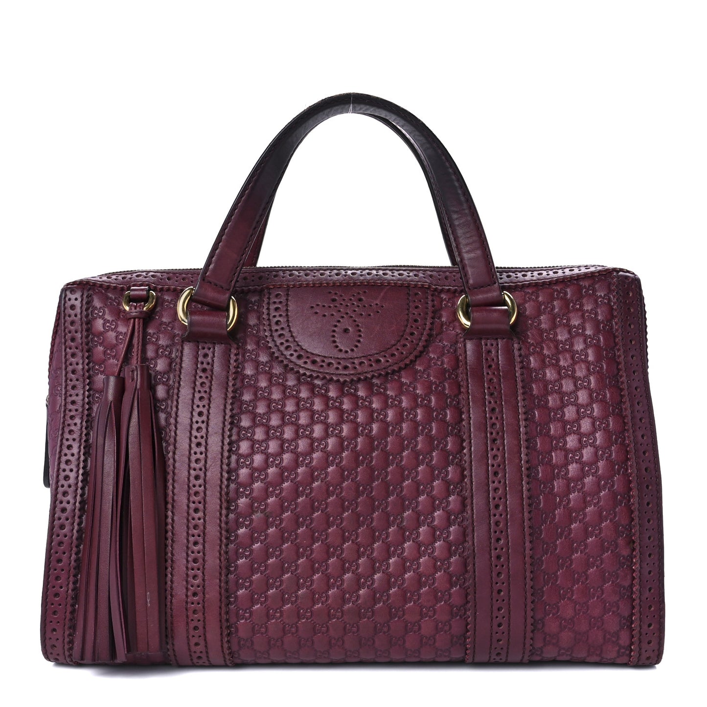 Microguccissima Brogue Duilio Boston Scarlatto