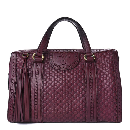 Gucci Microguccissima Brogue Duilio Boston Scarlatto 1 of 16