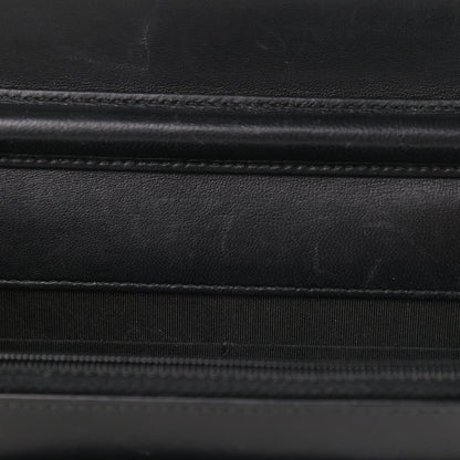 Chanel Lambskin Boy Wallet on Chain WOC So Black 16 of 17