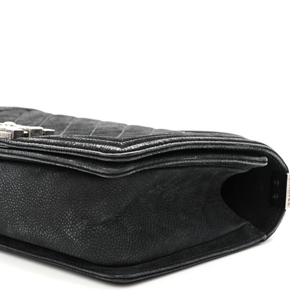 Chanel Iridescent Caviar Quilted Medium Boy Flap Black 10 of 10