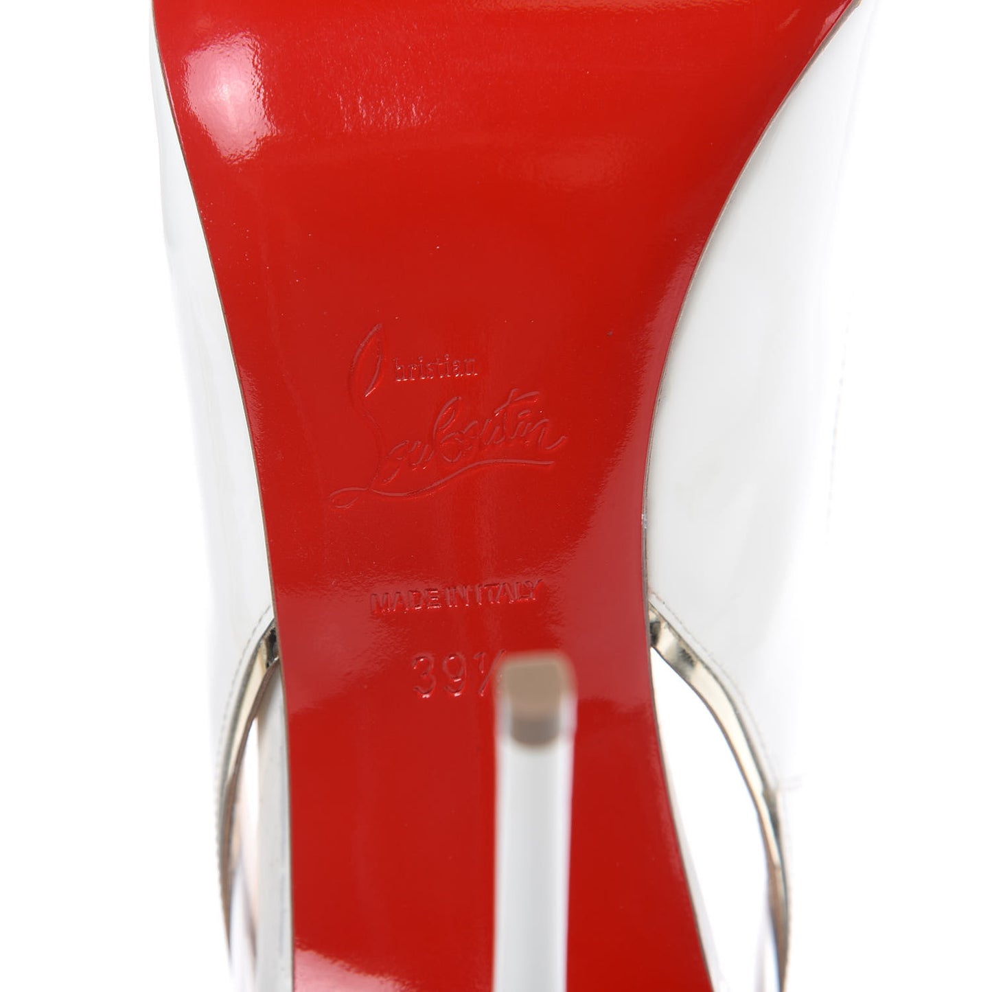 Patent Vinyl Cosmo 554 100 Pumps 39.5 Snow
