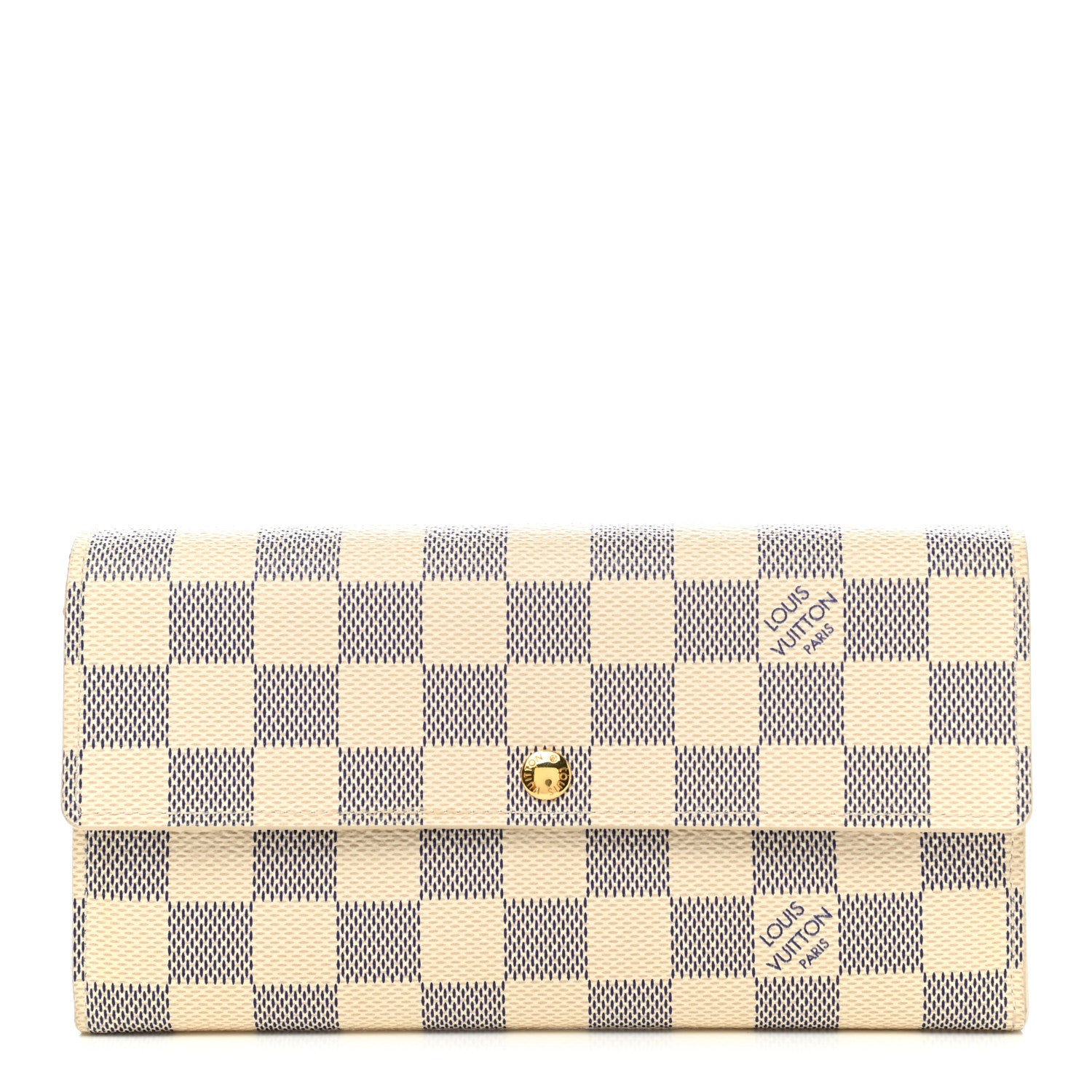 Louis Vuitton Damier Azur Sarah Wallet 1 of 10