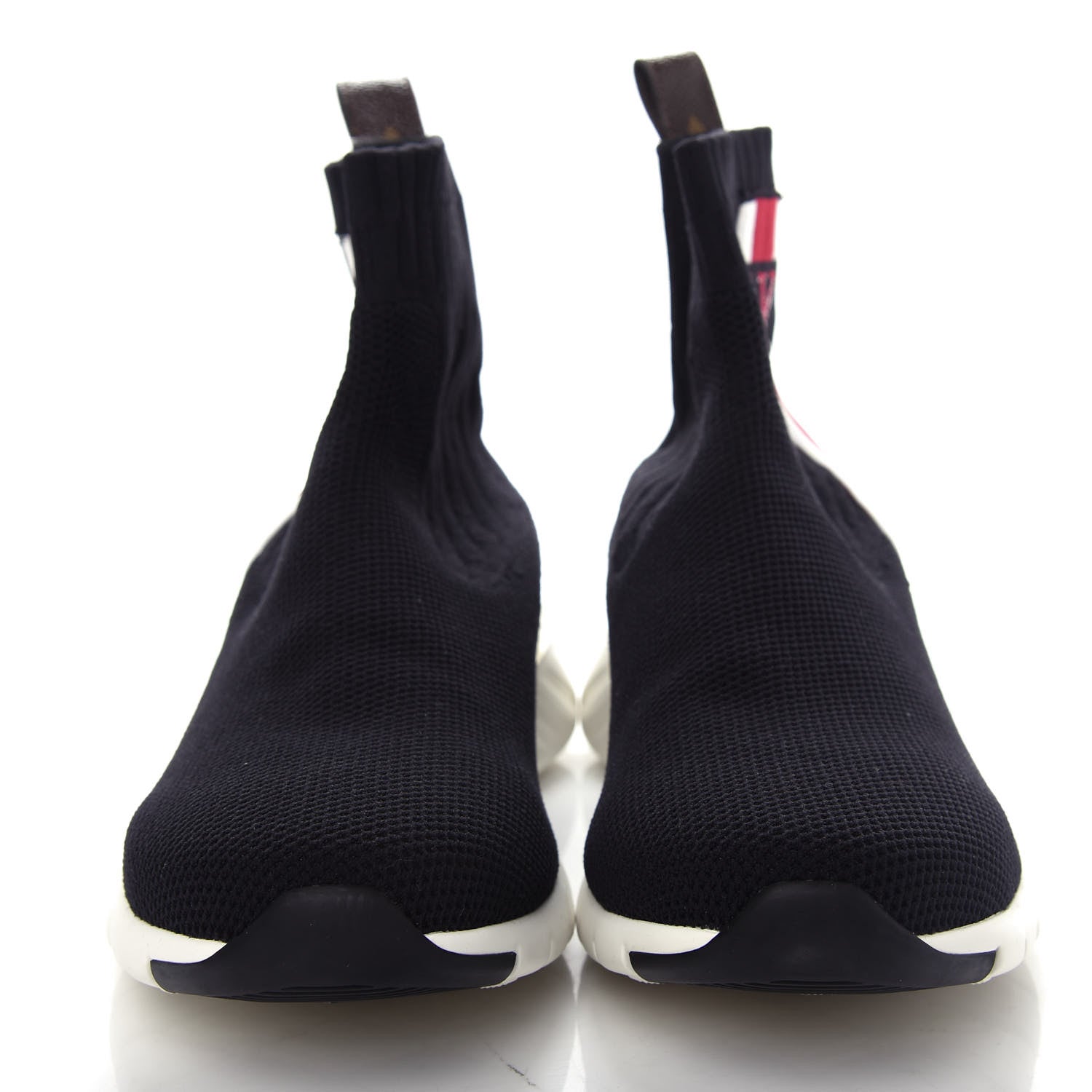 Louis Vuitton Stretch Fabric Aftergame Sneaker Boots 37 Black 5 of 10