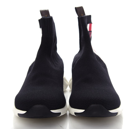 Louis Vuitton Stretch Fabric Aftergame Sneaker Boots 37 Black 5 of 10