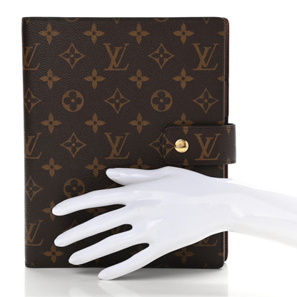 Louis Vuitton Monogram Large Ring Agenda Cover 2 of 9