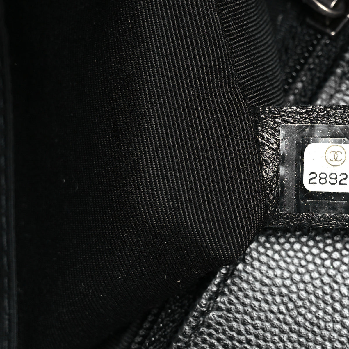 Chanel Caviar Quilted New Medium Boy Flap Black 7 of 10
