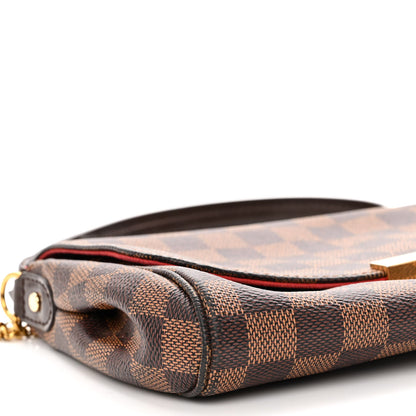 Louis Vuitton Damier Ebene Favorite MM 8 of 9