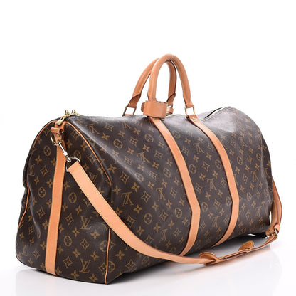 Louis Vuitton Monogram Keepall Bandouliere 55 4 of 16