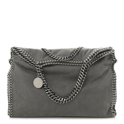 Stella McCartney Shaggy Deer Falabella Fold Over Tote Grey 1 of 11