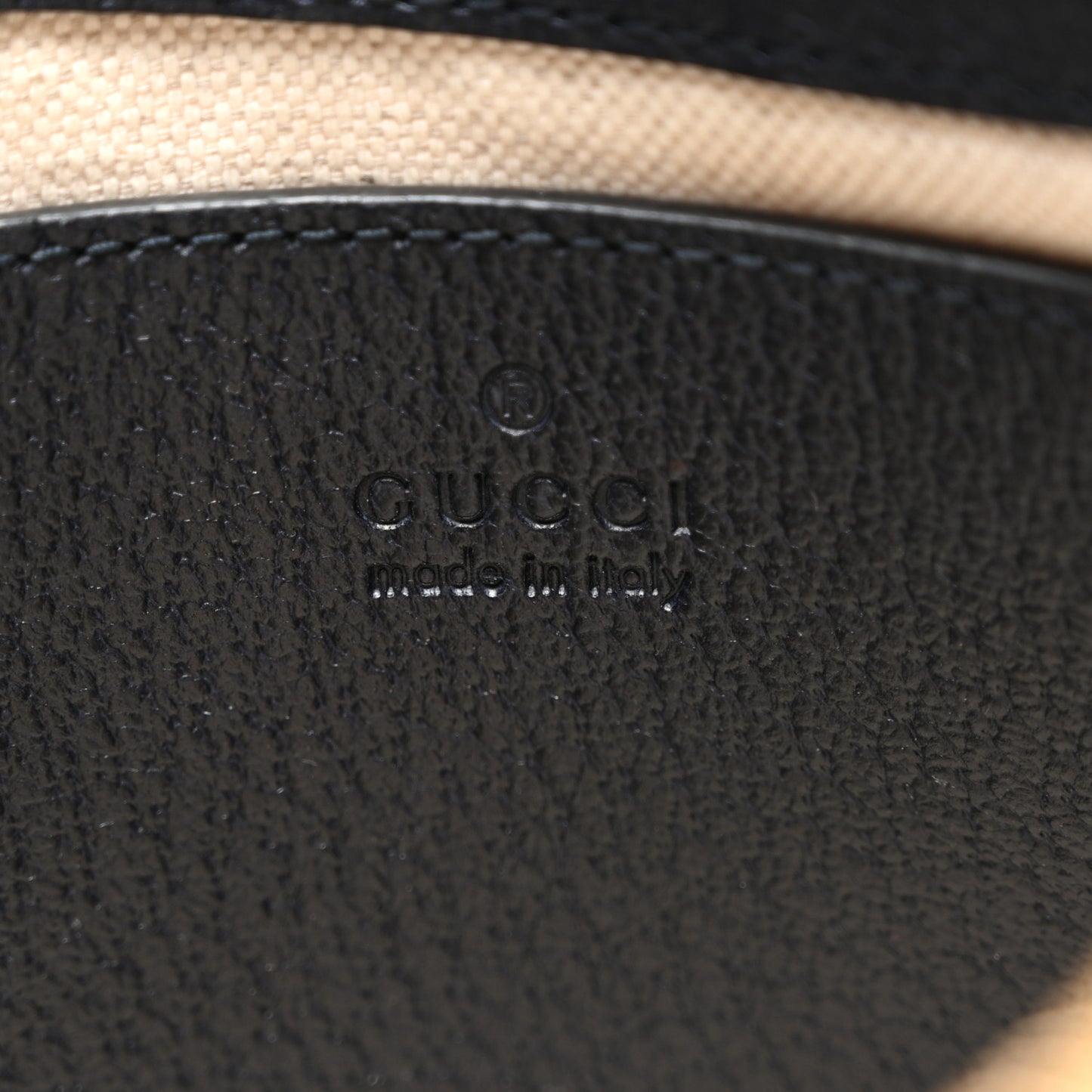 GG Supreme Monogram Textured Dollar Calfskin Web Small Ophidia GG Handbag Beige Blue