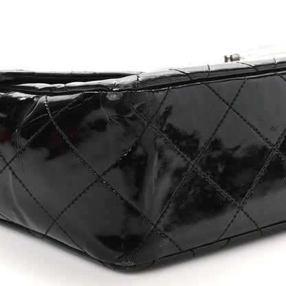 Chanel Patent Quilted Medium Single Flap Black 9 of 10