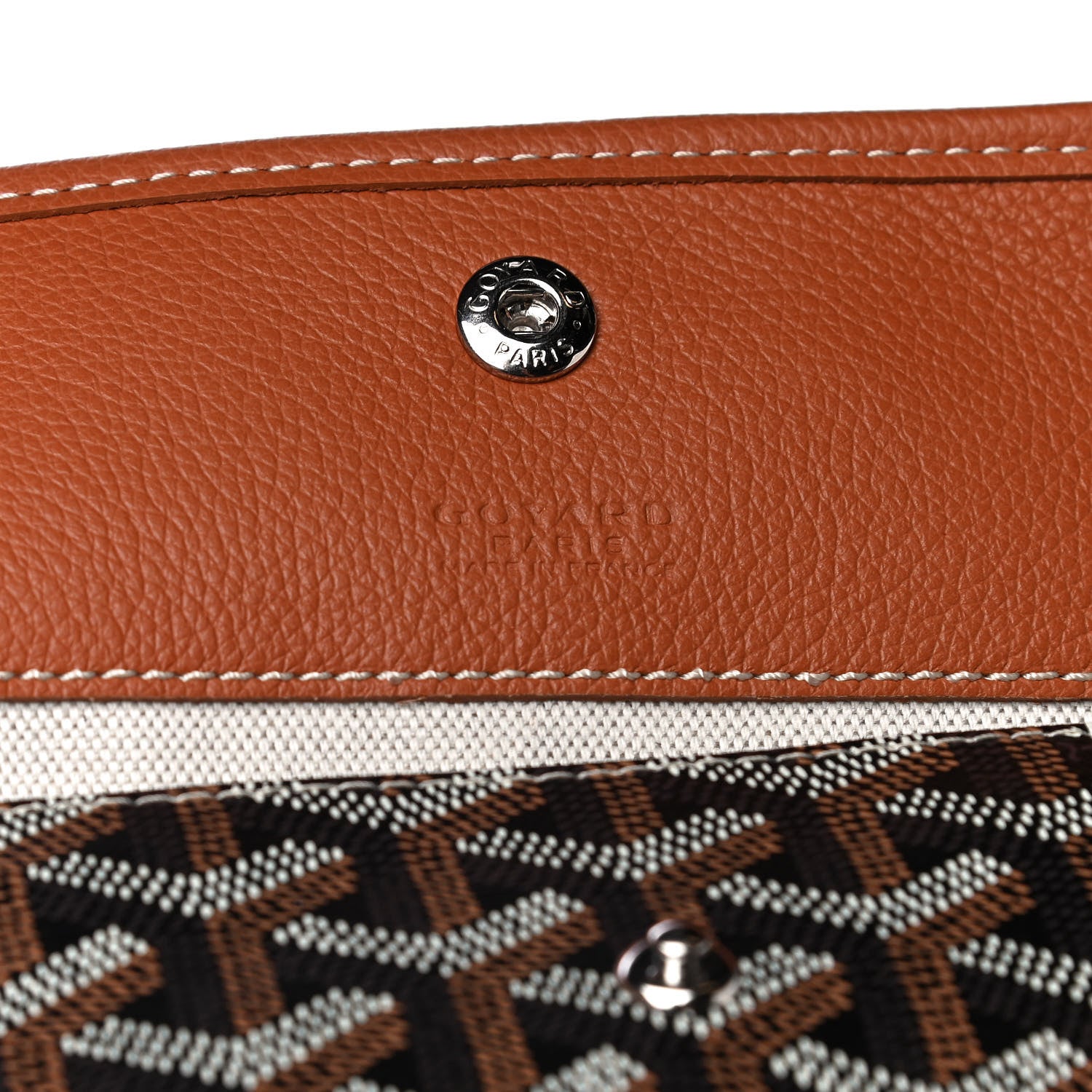 Goyard Goyardine Saint Louis GM Black Gold 7 of 7