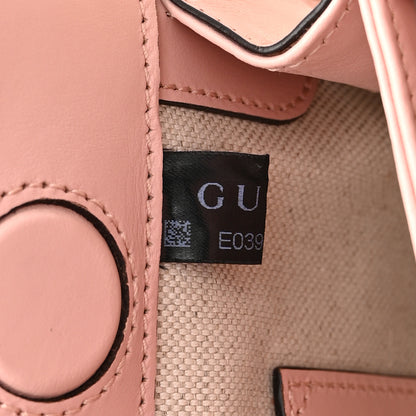 Gucci Calfskin GG Matelasse Small Slim Chain Shoulder Bag Perfect Pink Natural 8 of 11