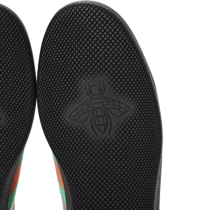 Gucci X DAPPER DAN Calfskin Suede GG Micro Monogram Womens G74 Sneakers 39.5 Black Cuir Burro 6 of 10