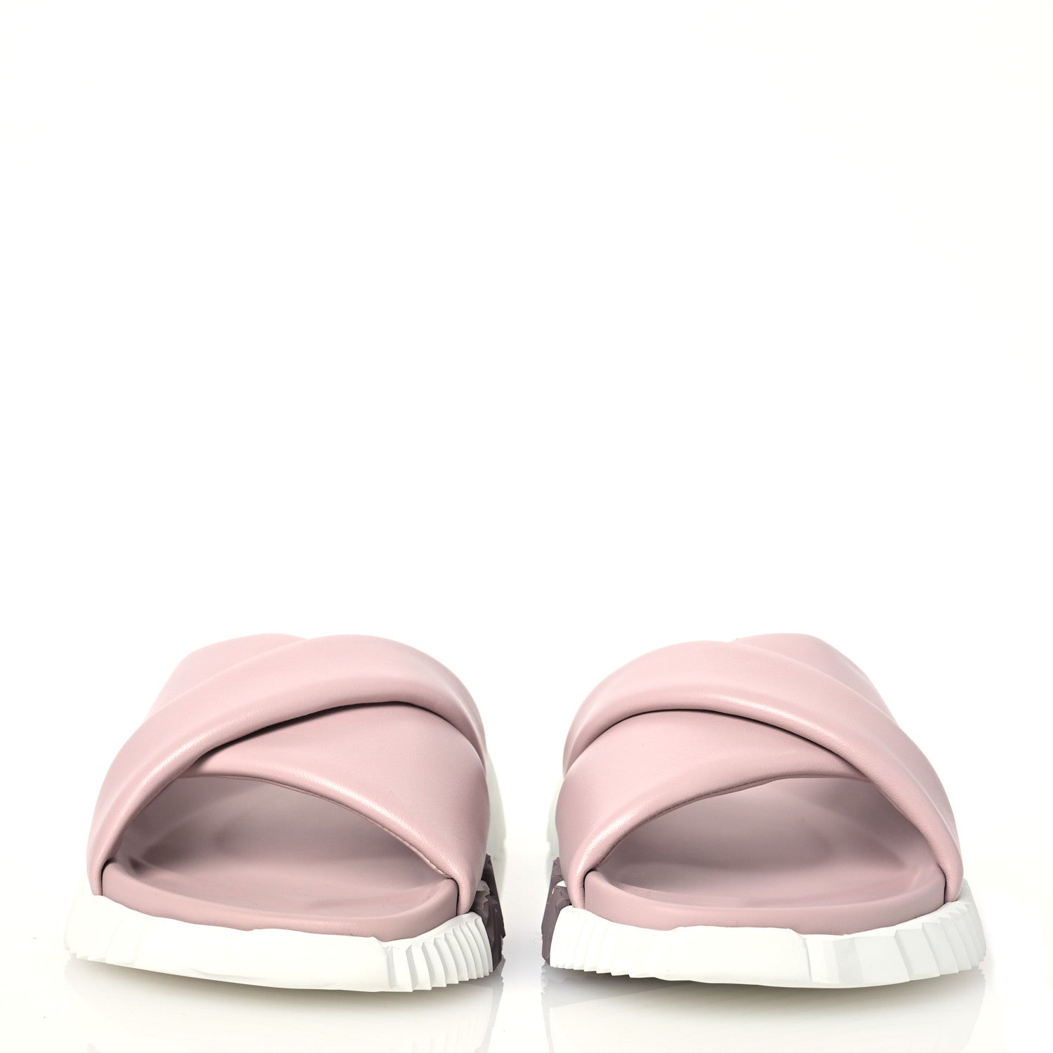 Hermes Nappa Womens Infra Sandals 36 Rose Porcelaine 2 of 11