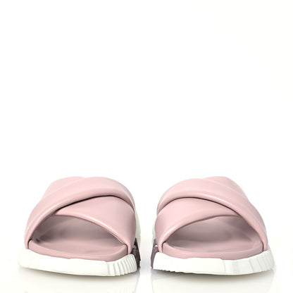Hermes Nappa Womens Infra Sandals 36 Rose Porcelaine 2 of 11