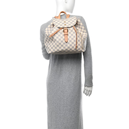 Louis Vuitton Damier Azur Sperone Backpack 2 of 10