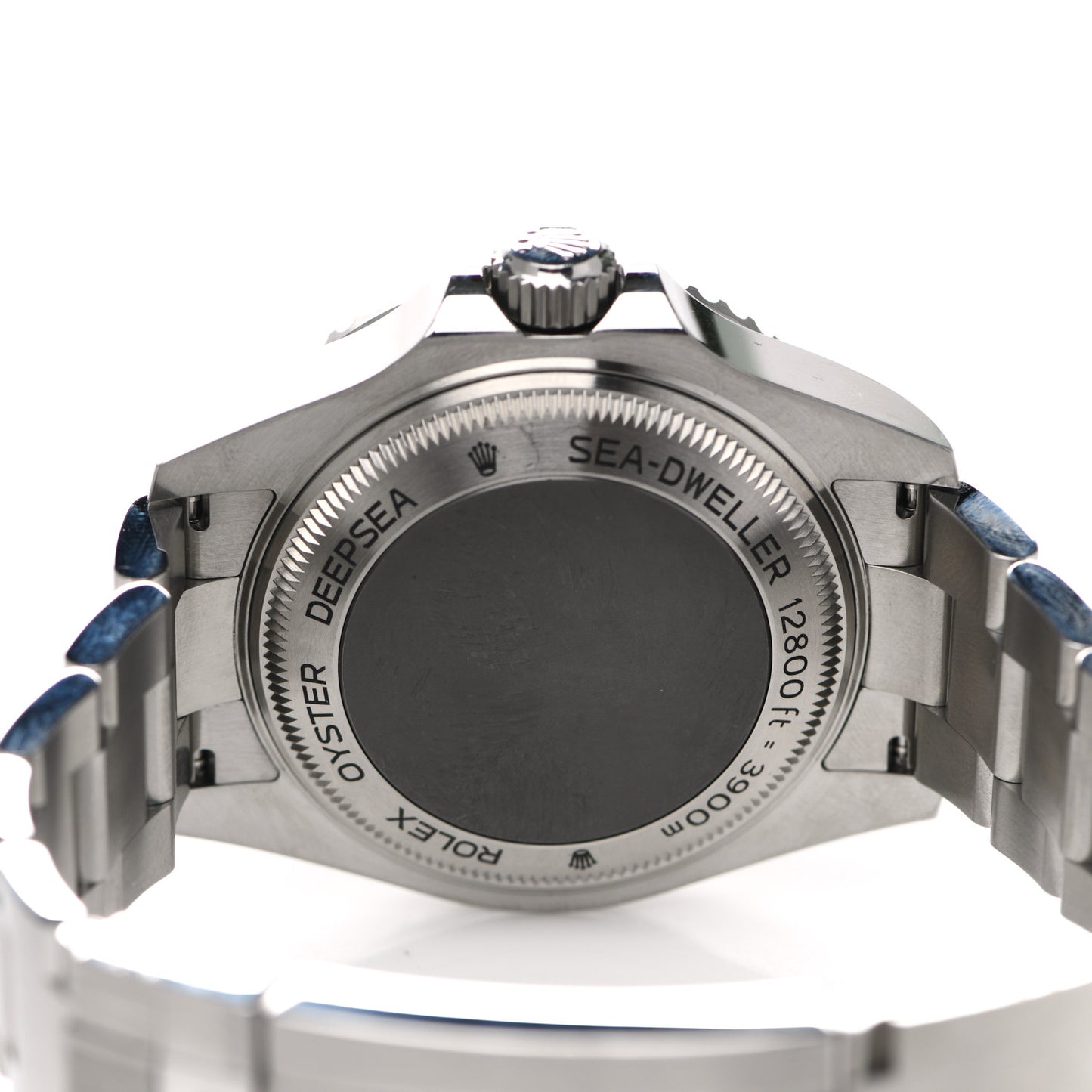 Stainless Steel 44mm Oyster Perpetual Date Sea-Dweller Deepsea Watch Black 126660