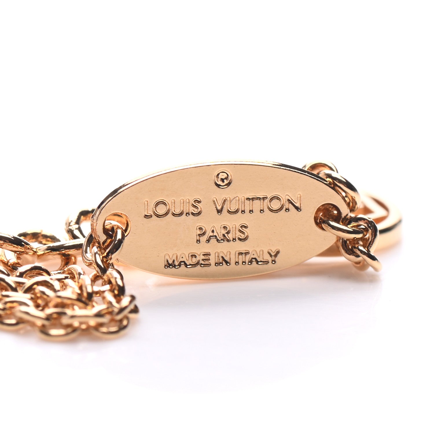 Louis Vuitton LV And Me Number 1 Bracelet Gold 4 of 5