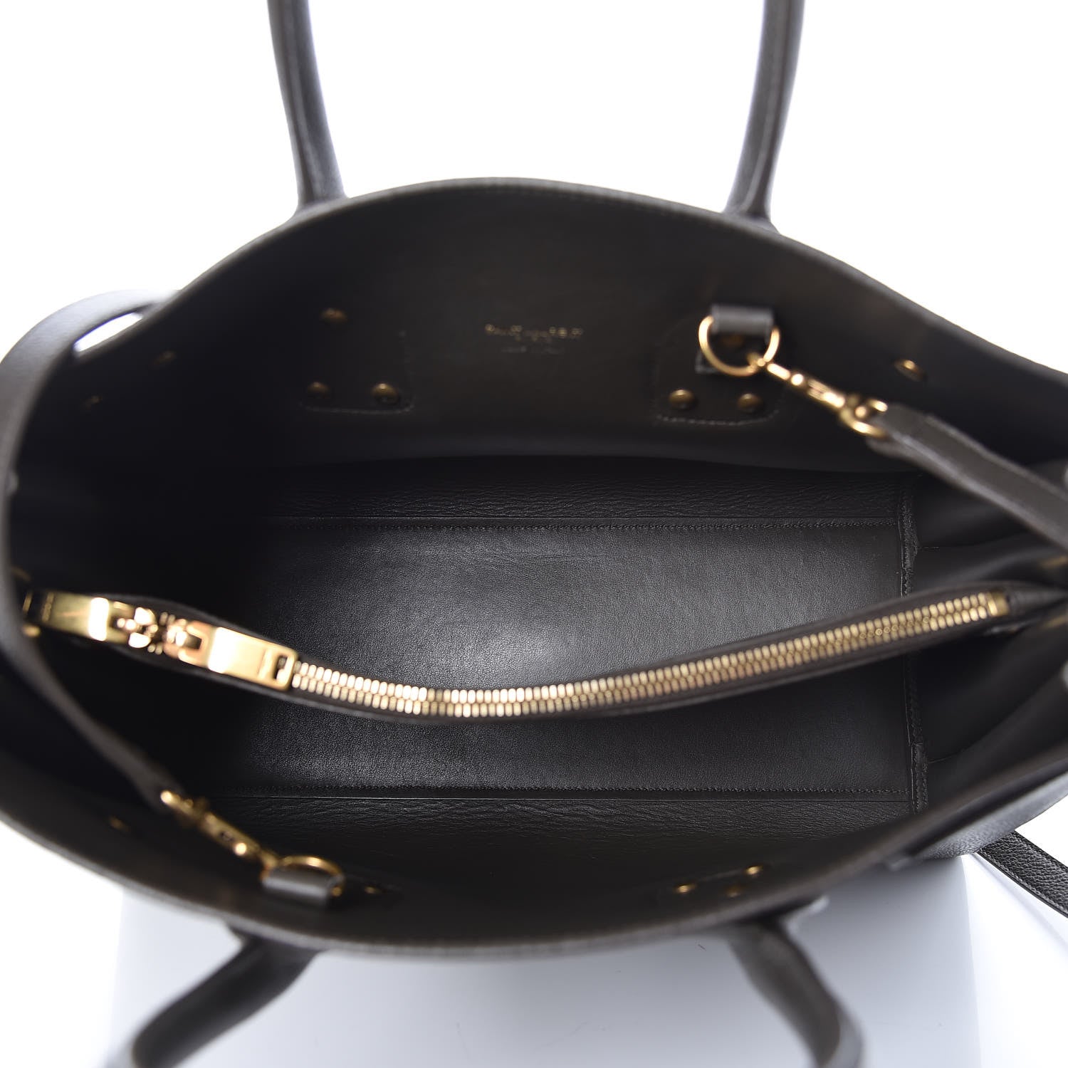 Saint Laurent Grained Calfskin Small Sac De Jour Earth 5 of 10