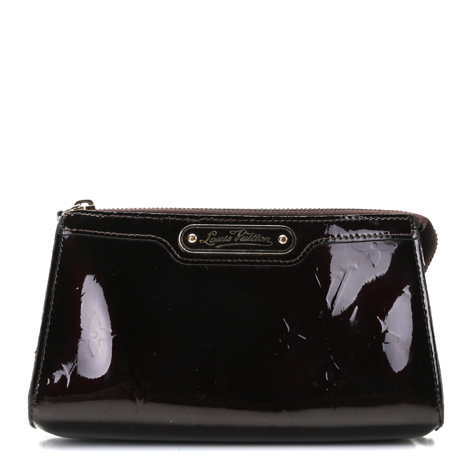 Louis Vuitton Vernis Trousse Cosmetic Pouch Amarante 1 of 8