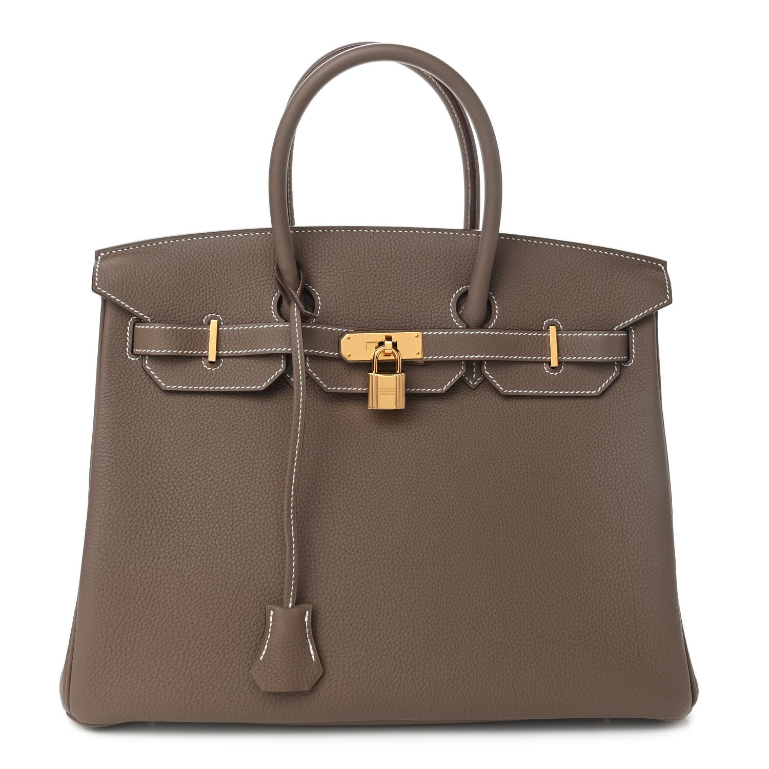 Hermes Togo Birkin 35 Etoupe 1 of 9