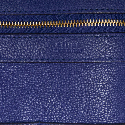 Celine Soft Grained Calfskin Medium Belt Cabas Phantom Indigo 7 of 8