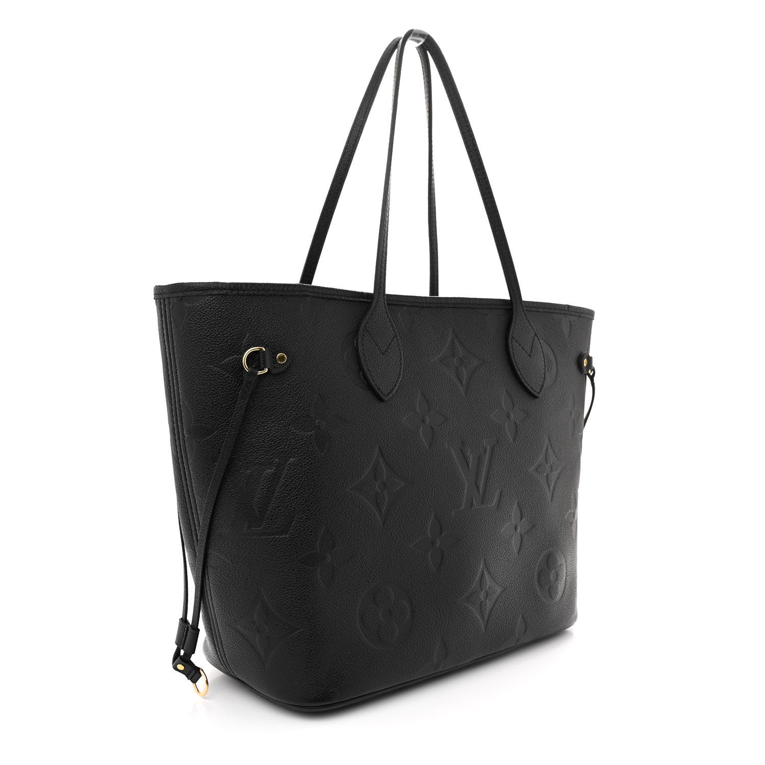 Louis Vuitton Empreinte Monogram Giant Neverfull MM Black 4 of 10