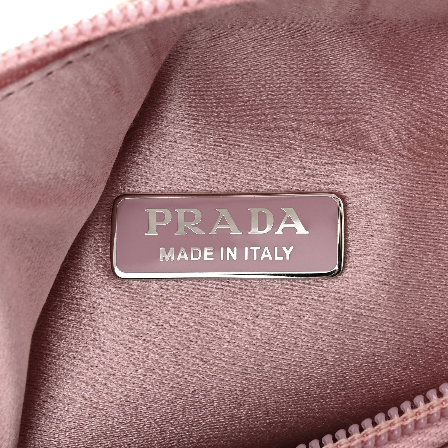 Prada Satin Crystal Mini Re-Edition 2000 Bag Alabastro 6 of 11