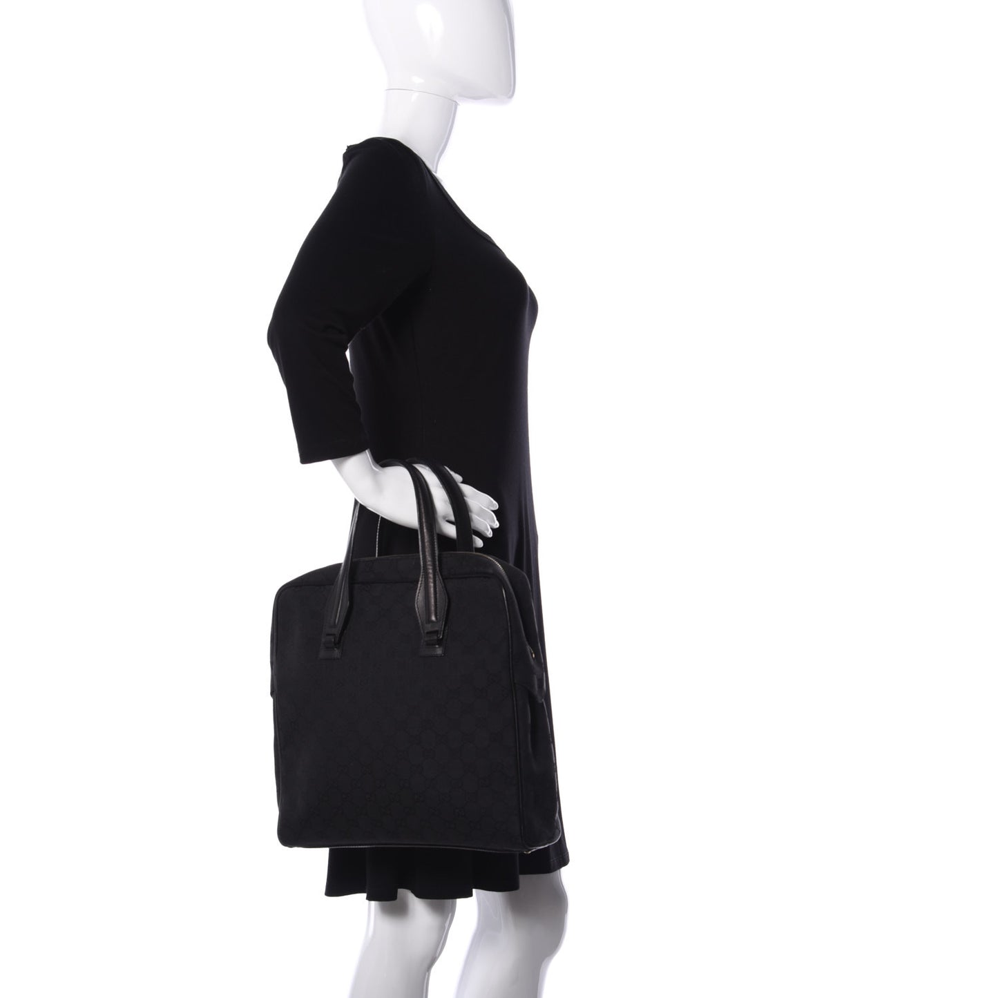 Monogram Tote Black