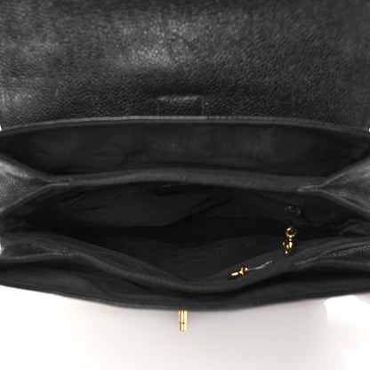 Chanel Caviar CC Backpack Black 5 of 9