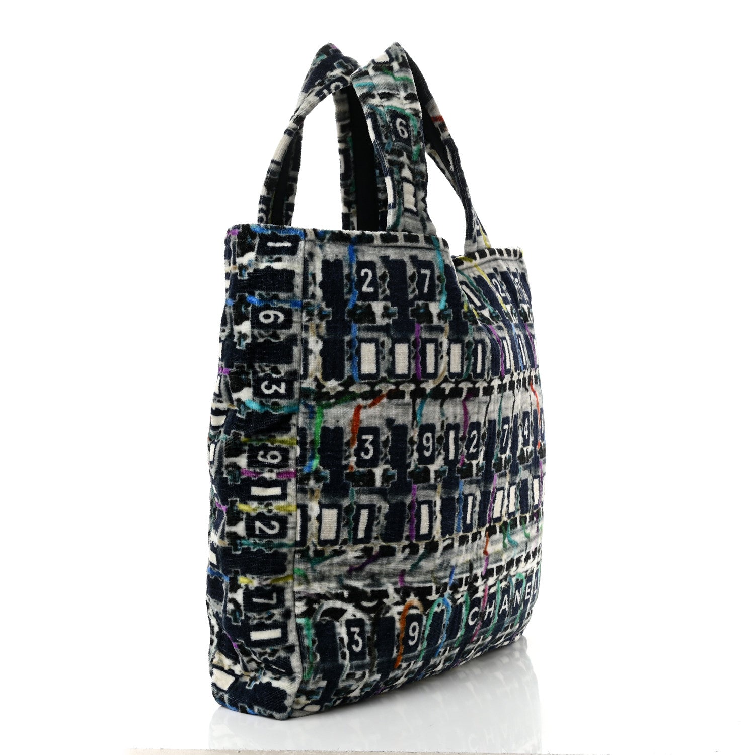 Chanel Terry Cotton Beach Tote Towel Set Multicolor 3 of 9
