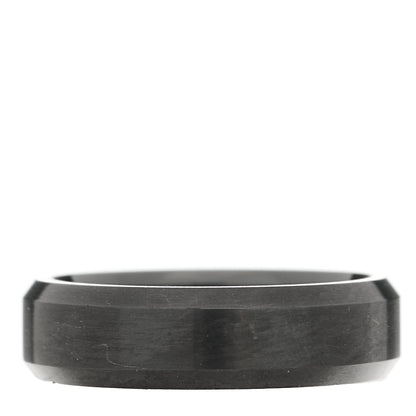 David Yurman Titanium 6mm Beveled Band Ring 57 8 1 of 4
