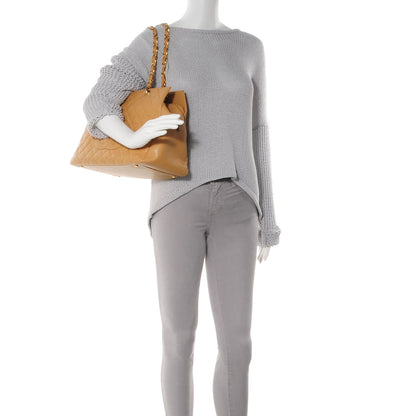 Chanel Caviar Quilted Petit Timeless Tote PTT Beige 2 of 7