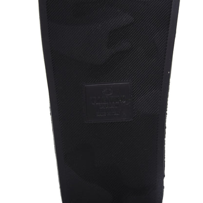 Valentino Garavani Rubber Rockstud Slide Sandals 38 Black 8 of 10