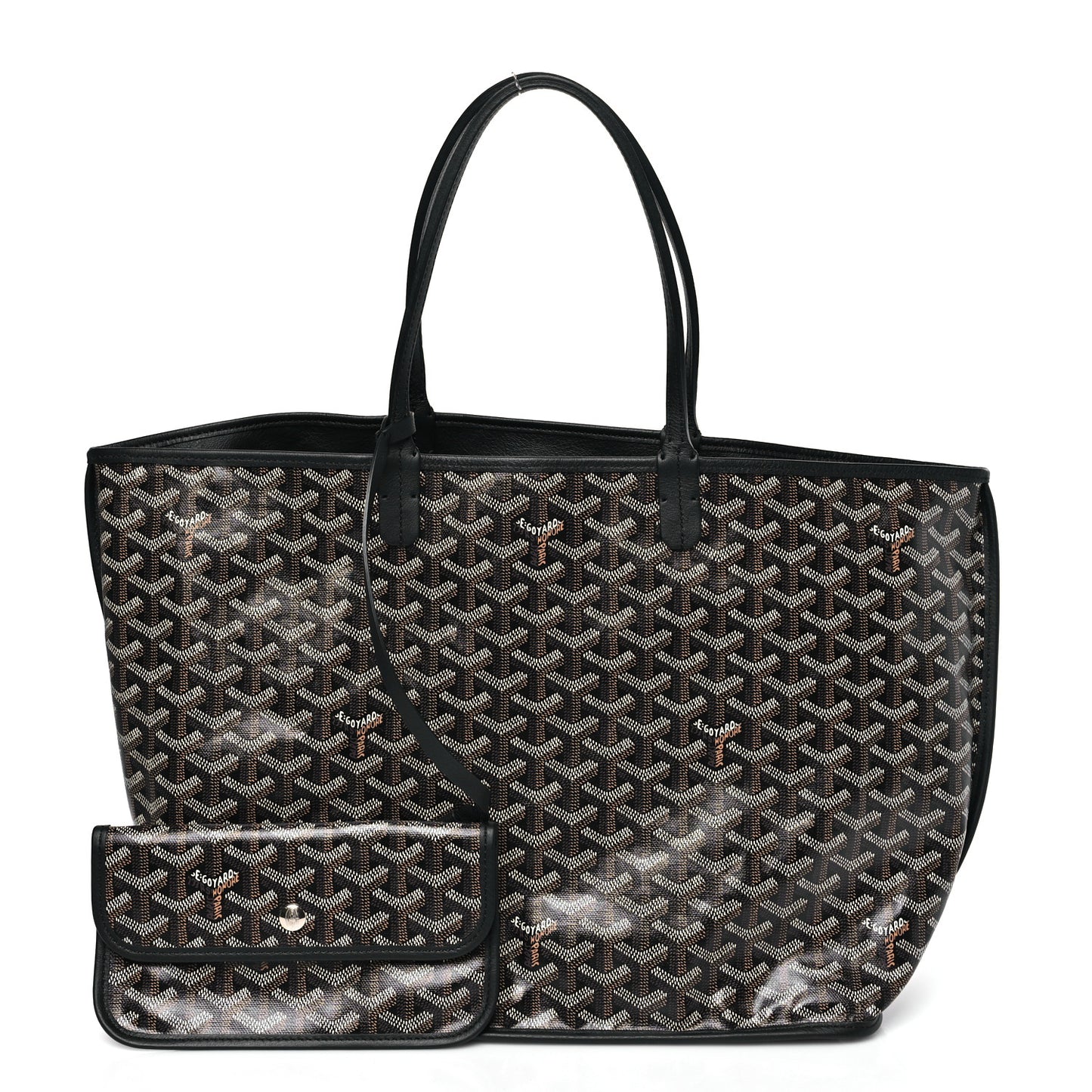 Goyardine Reversible Anjou PM Black