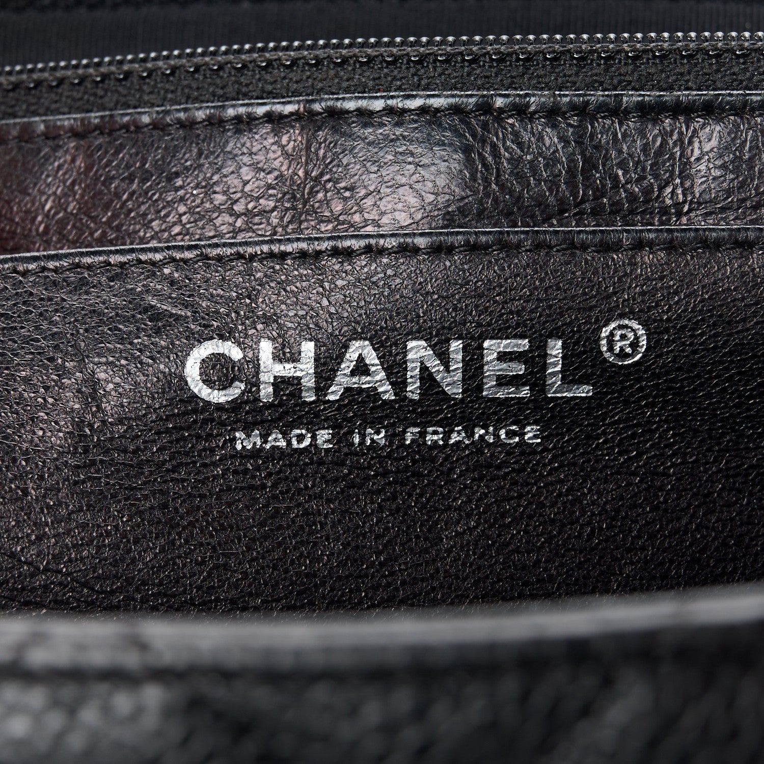 Chanel Caviar Quilted Jumbo Single Flap Black 6 of 13