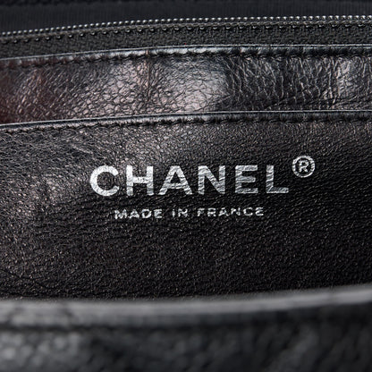 Chanel Caviar Quilted Jumbo Single Flap Black 6 of 13