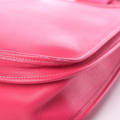 Hermes Epsom Evelyne III GM Rose Tyrien 20 of 21