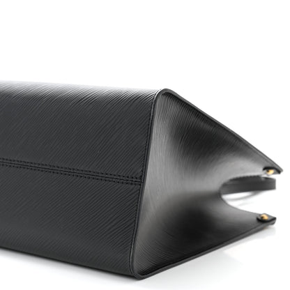 Louis Vuitton Epi Onthego MM Black 10 of 10