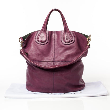 Givenchy Lambskin North South Nightingale Aubergine 9 of 9